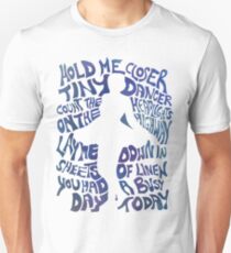 Tiny Dancer in Blue Unisex T-Shirt