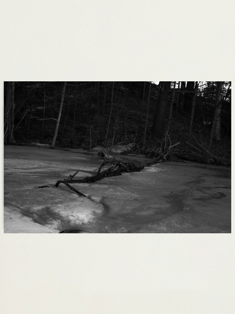 Alternate view of Iced Creaks #2 Photographic Print