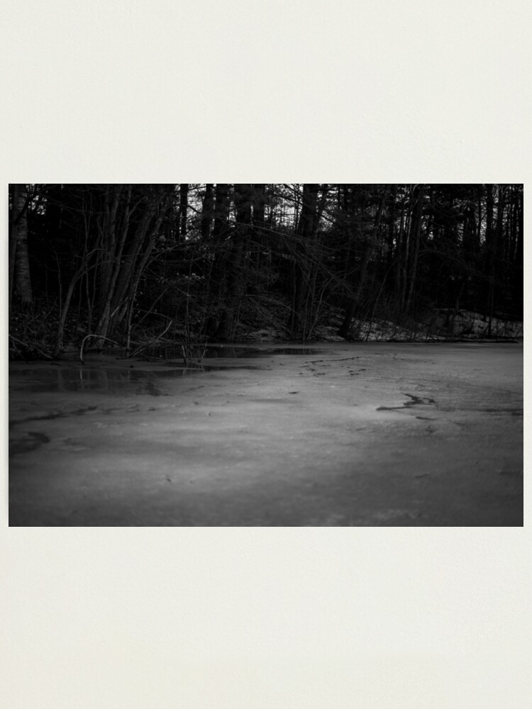 Alternate view of Iced Creaks #1 Photographic Print