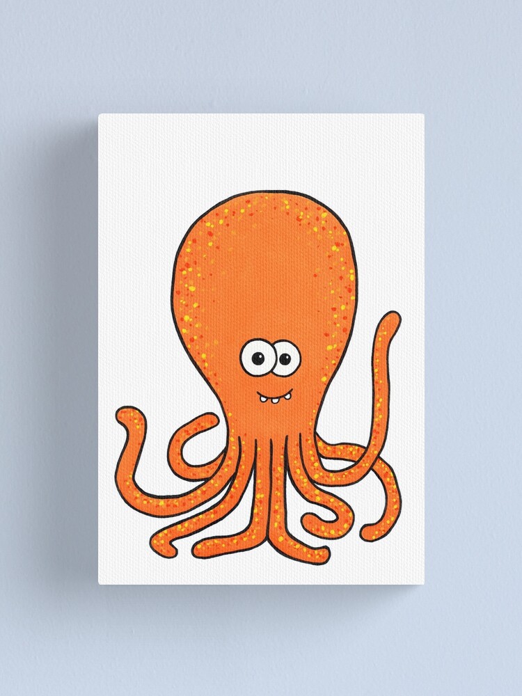 Alternate view of Phil the Kraken Canvas Print