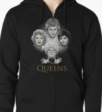 Golden Queens Zipped Hoodie