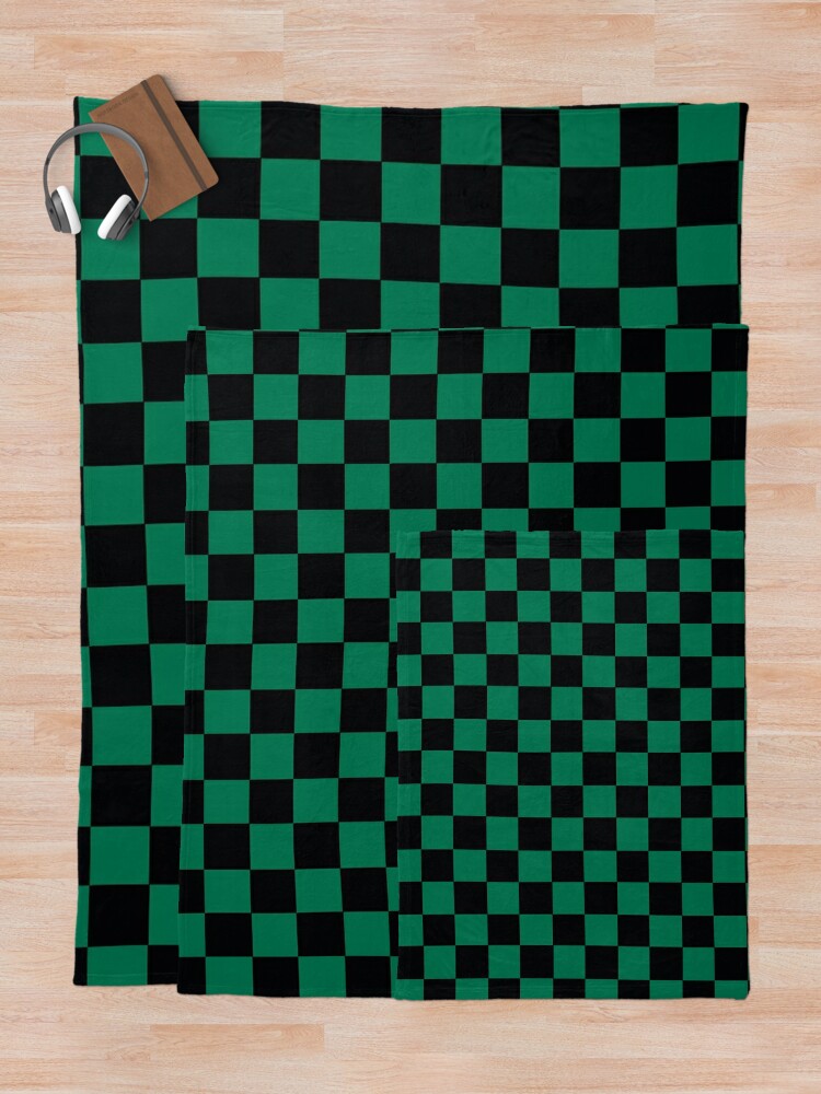 "Demon Slayer Tanjirou pattern" Throw Blanket by Akolytus | Redbubble