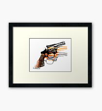 Got Yourself a Gun (Left)... Framed Print