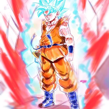 goku super saiyan blue kaioken Classic TShirt1011 | Art Board Print