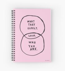 LUCK. Spiral Notebook