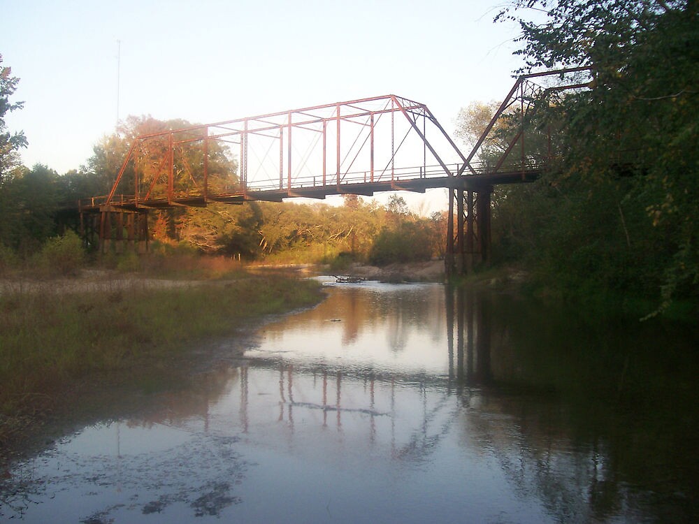 "Iron Bridge over McCall Creek Lucien, MS" by Dan McKenzie Redbubble