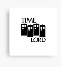 Damaged Doctor - Time Lord Canvas Print