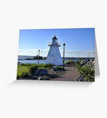Port Medway Lighthouse Greeting Card