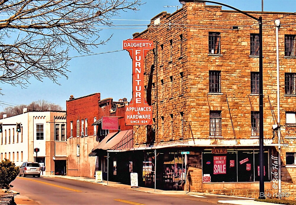 ""That Small Town Feel"... prints and products" by Bob Hall© Redbubble