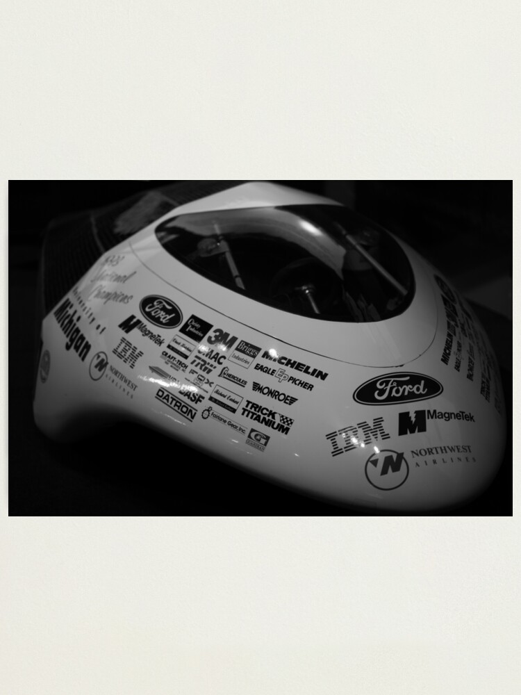 Alternate view of Solar Powered Racer Photographic Print