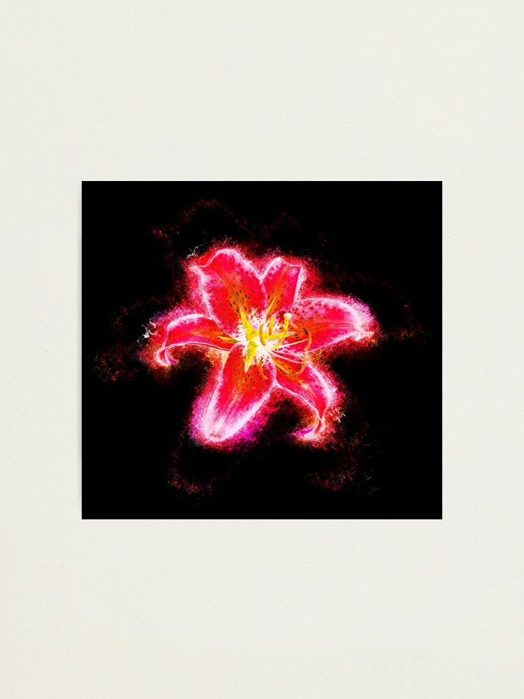 Alternate view of Blast Of Ash Red Photographic Print