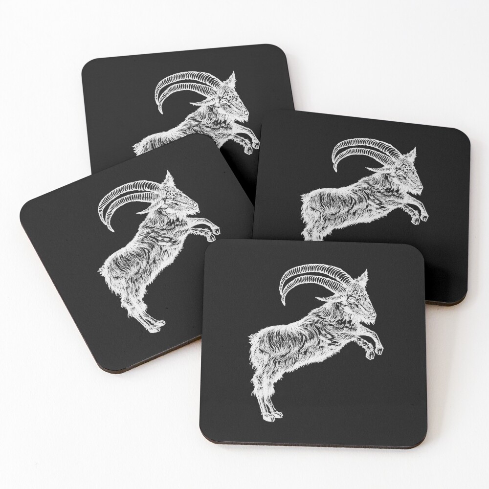 Do What Thou Wilt Coasters (Set of 4)