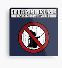 No magic allowed Metal Print