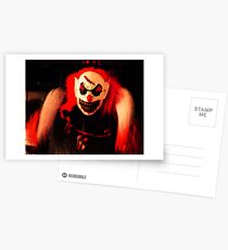 Killer Clown Postcards