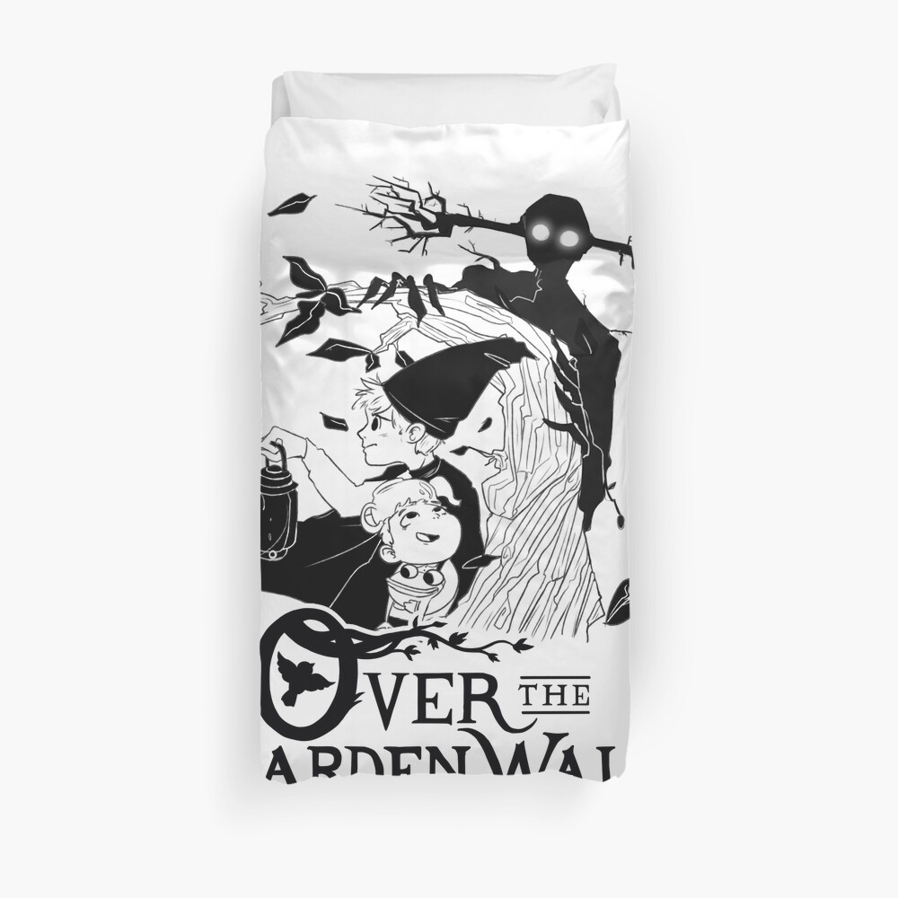 Over the garden wall - Lost in the woods Positive Version Duvet Cover