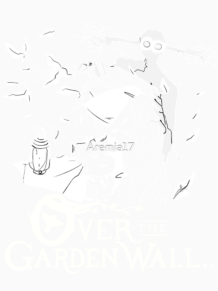 Over the garden wall - Lost in the woods Negative Version by Aremia17