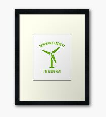 Renewable Energy Framed Print