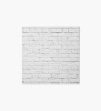 White brick wall Art Board