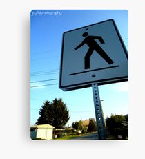 Walk This Way Canvas Print