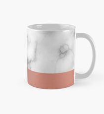 Marmor und Kupfer Tasse