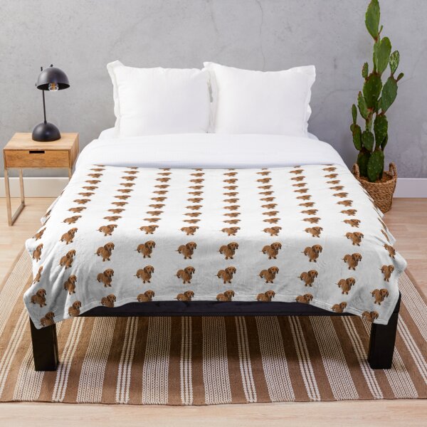 Dachshund Throw Blanket