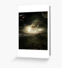 Space City Greeting Card
