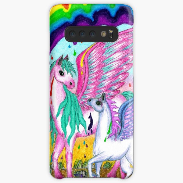 Rainbow Rain Samsung Galaxy Snap Case