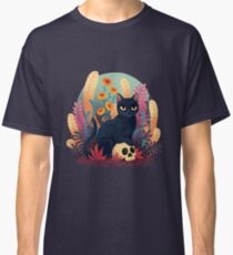 Skull kitty Classic T-Shirt
