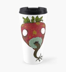 Zombie Strawberry Travel Mug