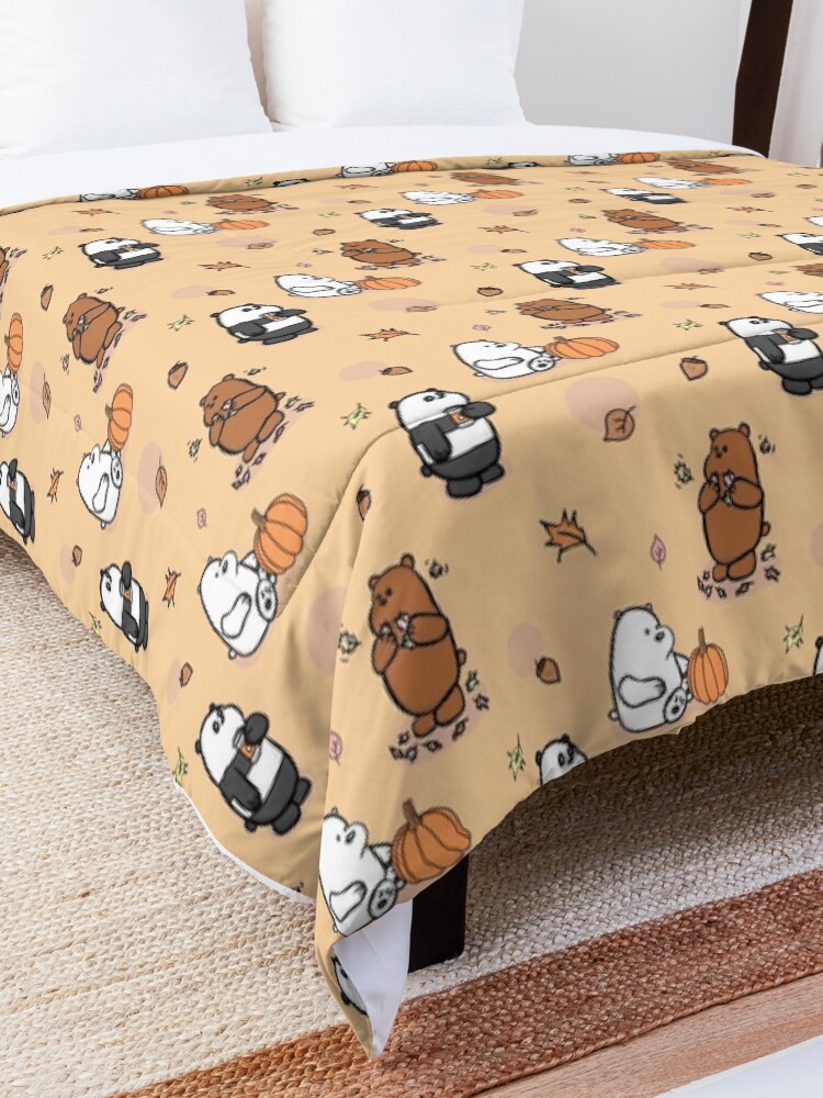 Alternate view of We Bare Bears Autumn Pattern Comforter