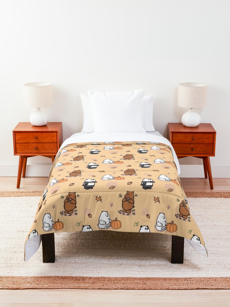 Alternate view of We Bare Bears Autumn Pattern Comforter