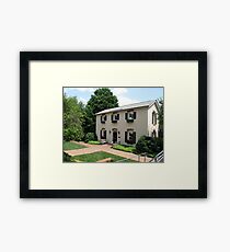Mary's Restaurant at Falls Cottage Framed Print