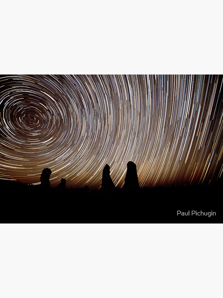 Pinnacles Star Trails by paulmp