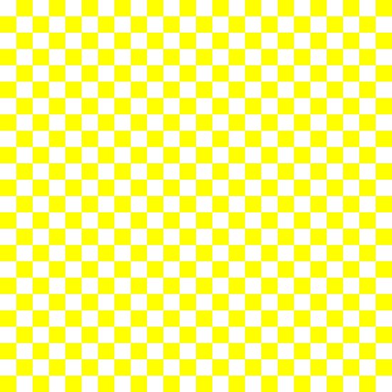 yellow and white checkerboard