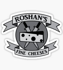 Roshan's Fine Cheeses Sticker