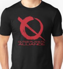 Camiseta unisex Alianza de planetas exteriores - Versión radical