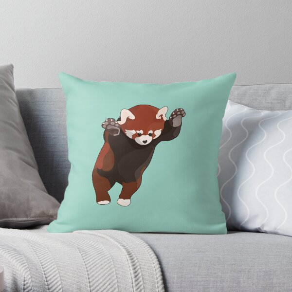 red panda pillow