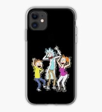 Rick, Morty, and Summer Dancing iPhone Case