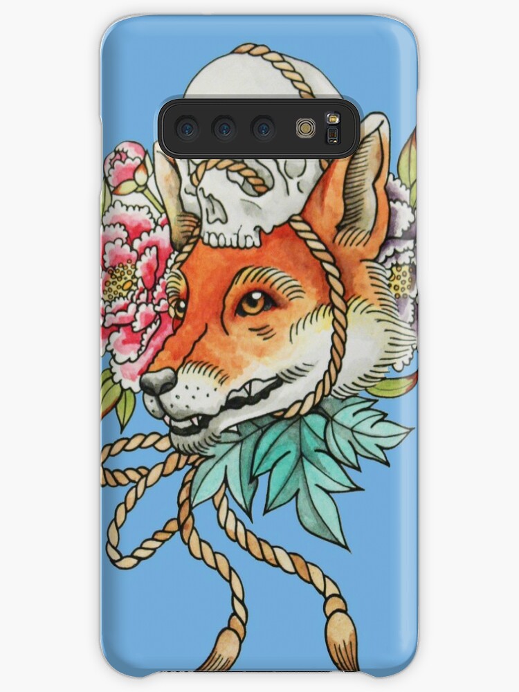 Fox & Wisps - Kitsune Yokai Foxfire Samsung S10 Case