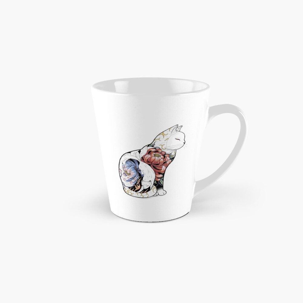 Kitsune Cat Tattoo Mug