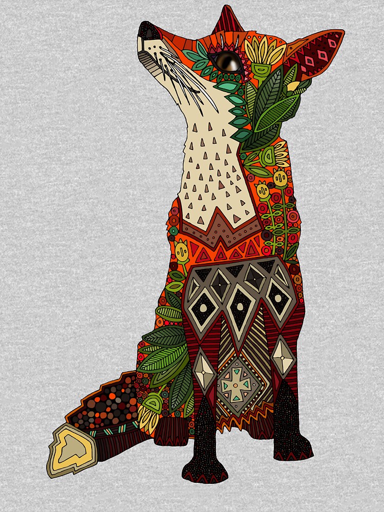 floral fox by scrummy