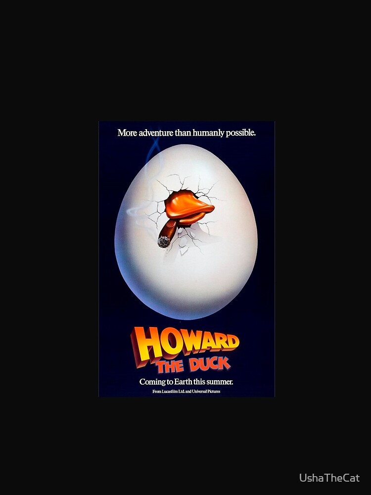 howard the duck movie t shirt