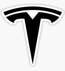 Tesla Motors T Logo Sticker Elon Musk Sticker
