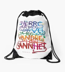 Herre lær meg din vei Drawstring Bag