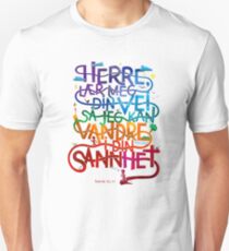 Herre lær meg din vei Slim Fit T-Shirt