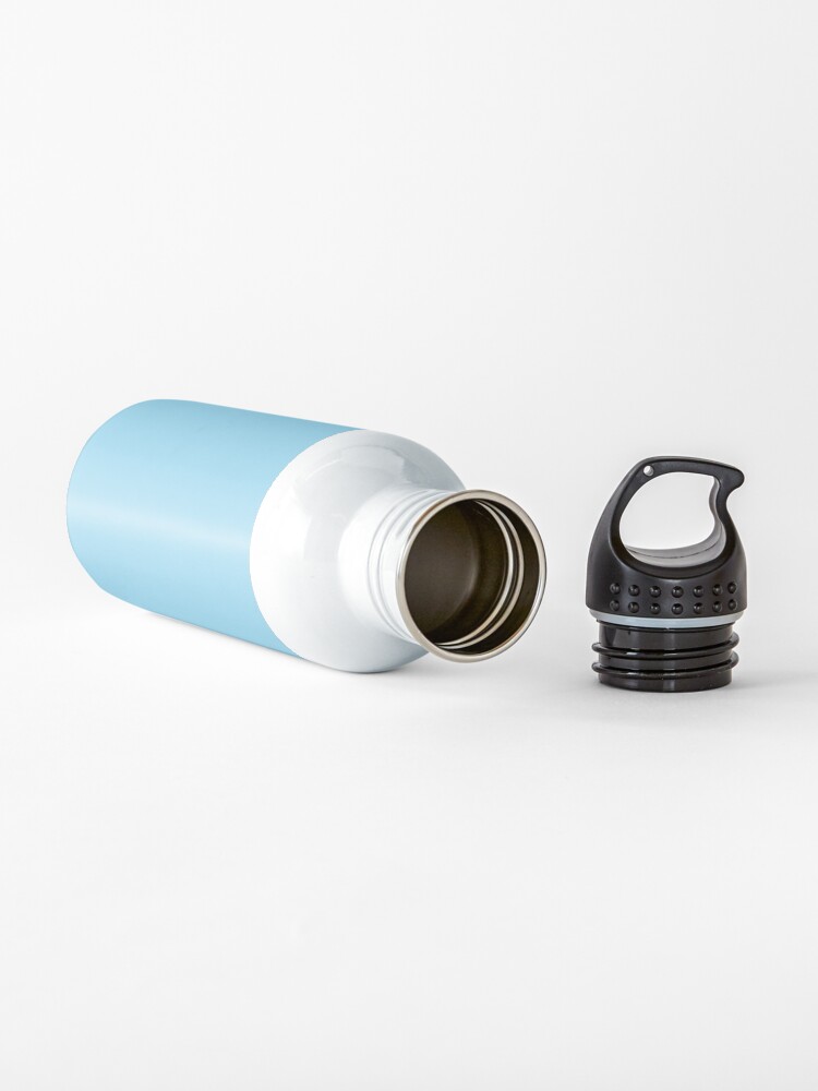 Alternate view of PLAIN SOLID SKY BLUE -100 BLUE SHADES ON OZCUSHIONS ON ALL PRODUCTS Water Bottle