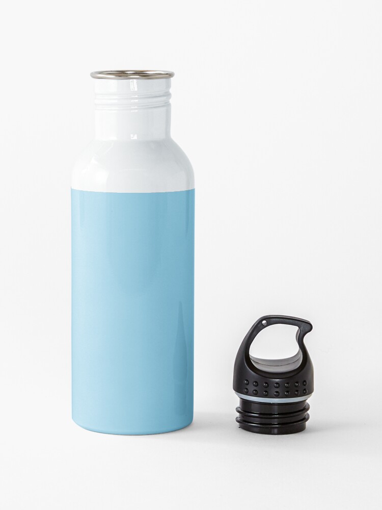 Alternate view of PLAIN SOLID SKY BLUE -100 BLUE SHADES ON OZCUSHIONS ON ALL PRODUCTS Water Bottle