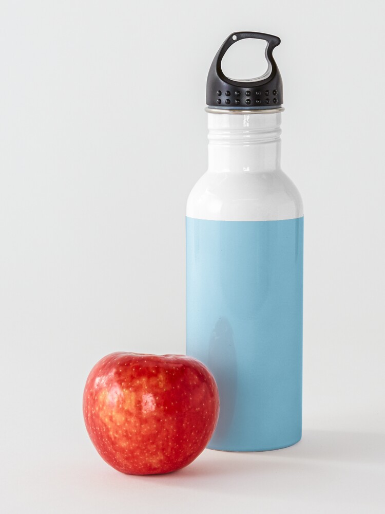 Alternate view of PLAIN SOLID SKY BLUE -100 BLUE SHADES ON OZCUSHIONS ON ALL PRODUCTS Water Bottle