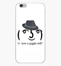 U 'avin a giggle m8? iPhone Case