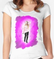 Sabrina Carpenter Women's Fitted Scoop T-Shirt
